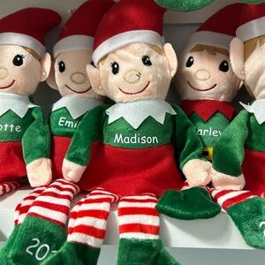 Customized holiday elves